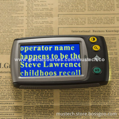 Handheld Video Magnifier with 4.3-inch LCD Screen and 7 Color Modes
